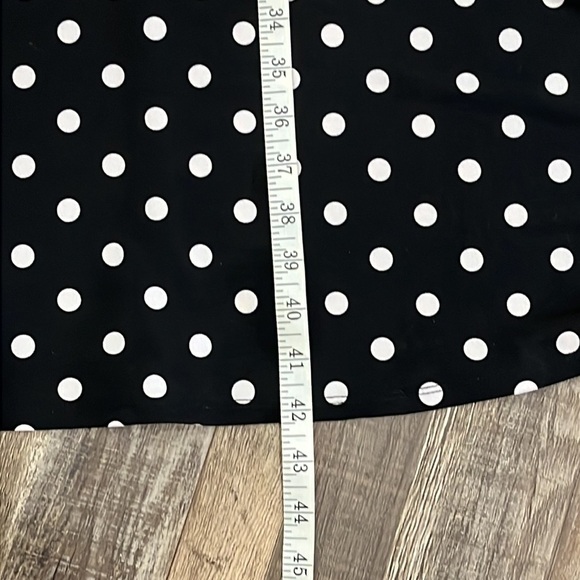 Max and Cleo Polka Dot Babydoll A-line Dress Sz XS Classic Y2K Retro Pin up - Picture 6 of 9